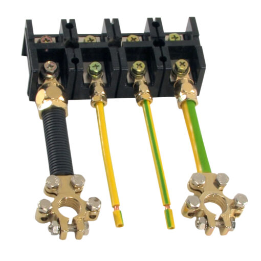 CARAX Battery Terminals Connectors and Ring Terminals Connectors - Copper Alloy/Solid Brass 24k GOLD Plated