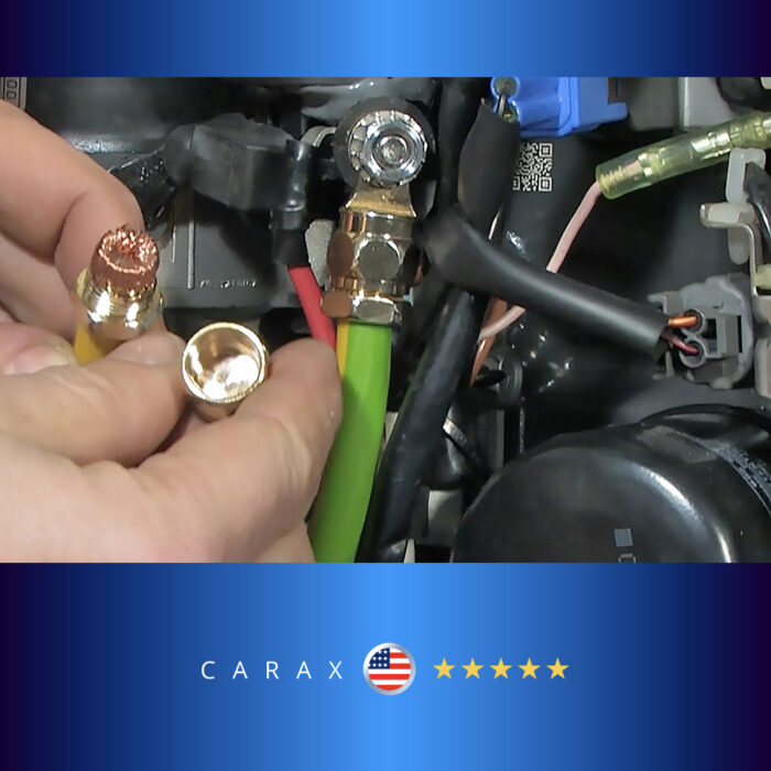 CARAX Battery Terminals Connectors and Ring Terminals Connectors - Easy Instal